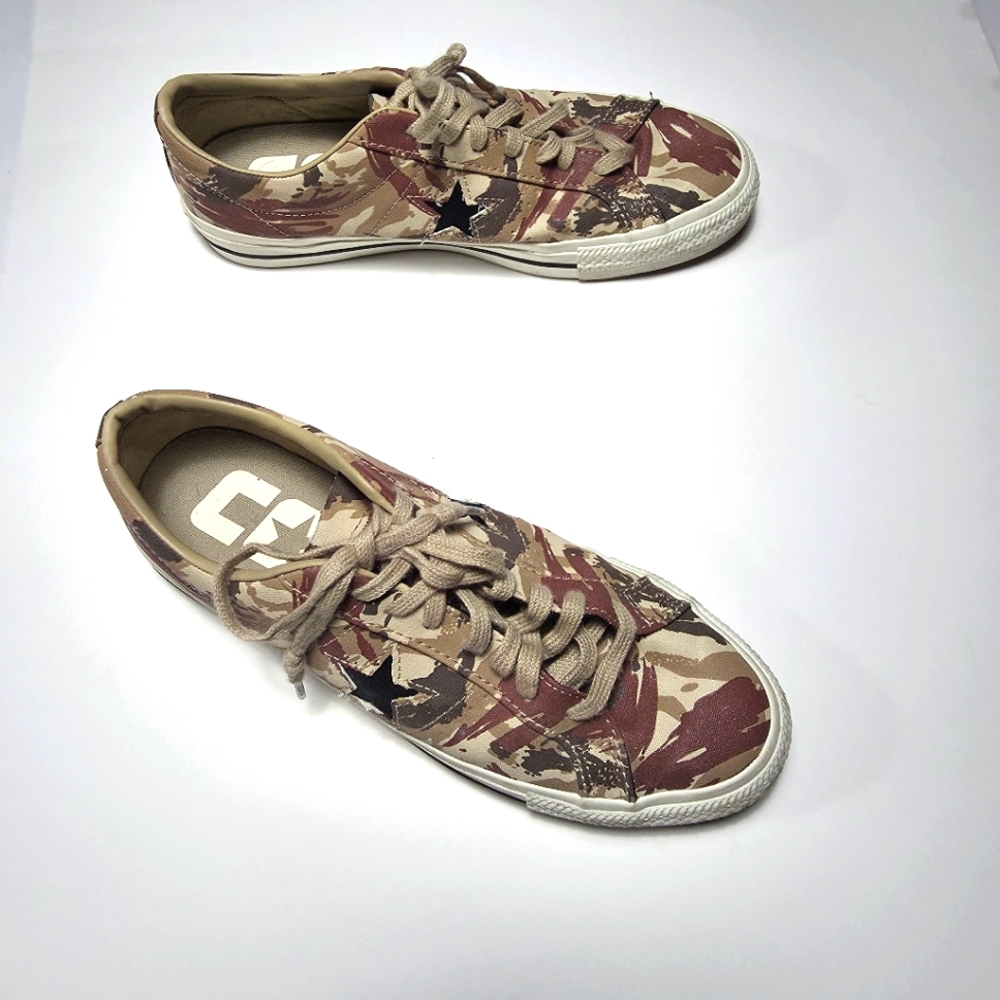 Converse Camouflage Low-Top Sneakers